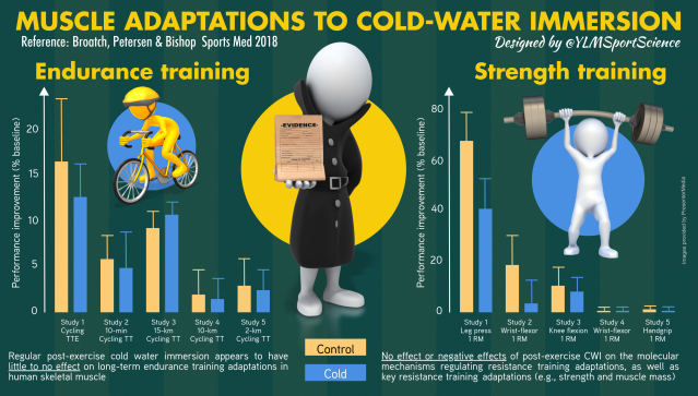The Influence of Post-Exercise Cold-Water Immersion on Adaptive Responses  to Endurance Training & Strength Training – YLMSportScience